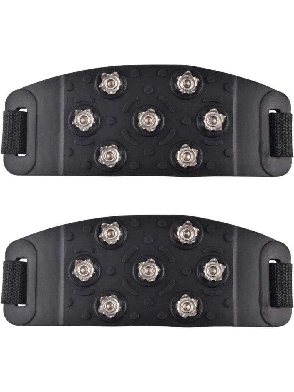 2 pairs Crampon Traction Ice Cleats Boots Anti Slip Shoe‎ Grips 7 Point Men Snow - Picture 8 of 8